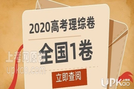 湖北省2020年高考理综科目真题（最新）