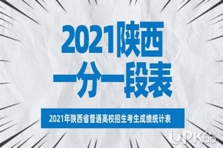 2021年陕西省高考文理科成绩一分一段表（最新）